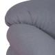 OLYMPIA 2-SEAT SOFA UPHOLSTERED IN SHERPA FABRIC