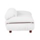 OLYMPIA 2-SEAT SOFA UPHOLSTERED IN SHERPA FABRIC