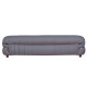 OLYMPIA 3-SEAT SOFA UPHOLSTERED IN SHERPA FABRIC