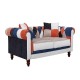 furmod Sofa Chesterfield Patchwork 2 osobowa