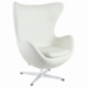 Replica lederen Egg Chair van ontwerper Arne Jacobsen