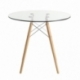 furmod Eames glasbord (70 cm)