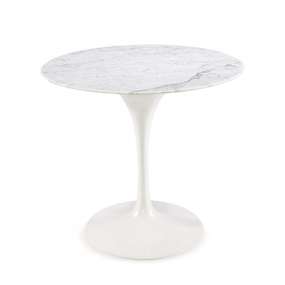 furmod Eettafel Tulp Marmer 80 cm