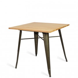 Industriele tafel Bistro Light Poten Antiek