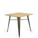 Industriele tafel Bistro Light Poten Antiek