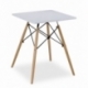 James Style Tafel (60cm Vierkant) Wit