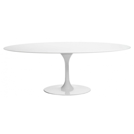 furmod Oval Tulip Table MDF