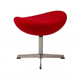 Ottoman Replica of the Egg Chair in Cashmere av designern Arne Jacobsen