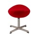 Ottoman Replica of the Egg Chair in Cashmere av designern Arne Jacobsen