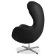 Replica lederen Egg Chair van ontwerper Arne Jacobsen