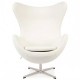 Replica lederen Egg Chair van ontwerper Arne Jacobsen