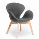 furmod Swart fauteuil