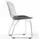 Chrome Bertoia stol replika av Harry Bertoia