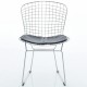 Chrome Bertoia stoel replica door Harry Bertoia