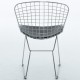 Chrome Bertoia stoel replica door Harry Bertoia