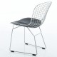 Chrome Bertoia stol replika av Harry Bertoia