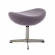 Replica Egg Chair met voetensteun van ontwerper Arne Jacobsen