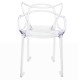 Inspiration Transparent Masters stol från den hyllade designern Phillipe Starck