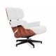 Replika fotela Eames Lounge ze skóry anilinowej i drewna Palissandro autorstwa Charles 