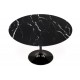 Replica Dining Tulip-tafel 120cm in Marquina-marmer