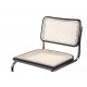 Replika av Chaise Cesca avec accoudoirs du designer Marcel Breuer