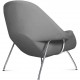 Replica van de Womb Chair door ontwerper Eero Saarinen