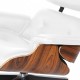 Kopia av Eames Lounge stol i syntetiskt läder av Charles & Ray