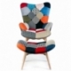 furmod Fauteuil Featherston Patchwork "Nieuwe Editie"