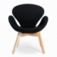 furmod Swart fauteuil