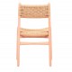 Liam Nordic chair in beech wood and natural rope