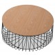 Design Zurich coffee table in ash wood