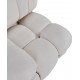 Laurel corner sofa with left back upholstered in bouclé