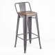 Taburete industrial Bistro LB Wood