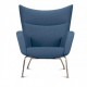 Replica van de Wing chair door ontwerper Hans J. Wegner